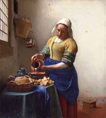 La Laitière. Johannes Vermeer (1632–1675)