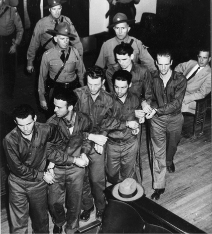 Meneurs de l’émeute de 1954 au pénitencier d’État du Missouri