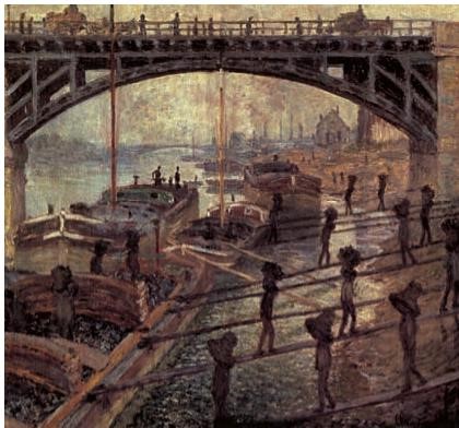 Les charbonniers, Claude Monet (1840-1926)