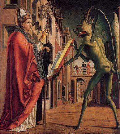 Saint Augustin et le diable