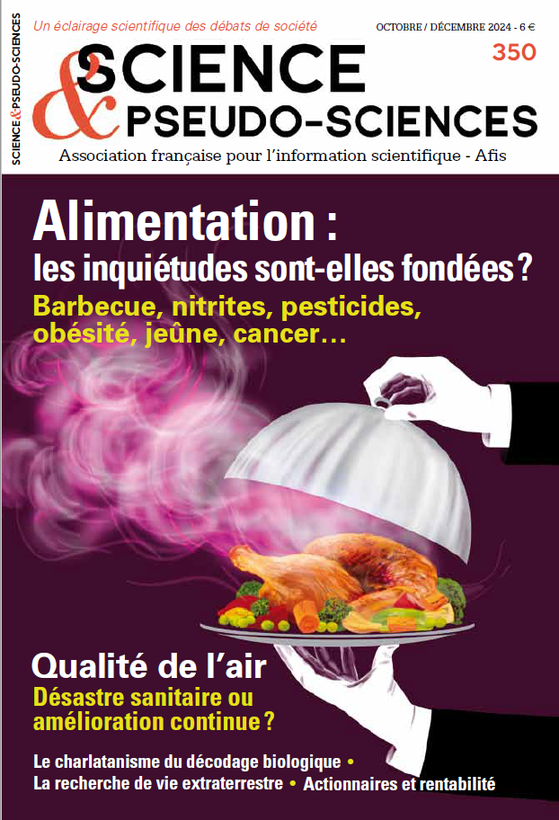 Couverture de la revue Science et Pseudo-sciences n° 350