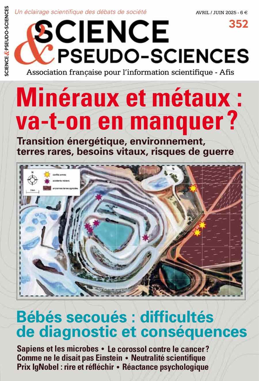 Science et pseudo-scicence revue numéro 352 (Avril 2025)