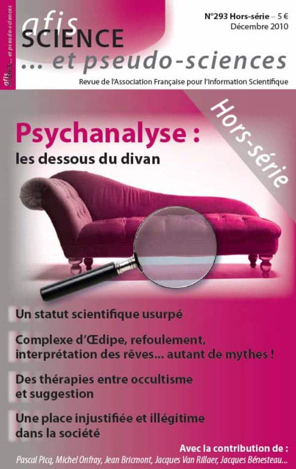Couverture de la revue Science et Pseudo-sciences n° 293 Hors-série Psychanalyse