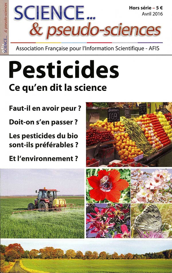 Couverture de la revue Science et Pseudo-sciences n° HS Pesticides