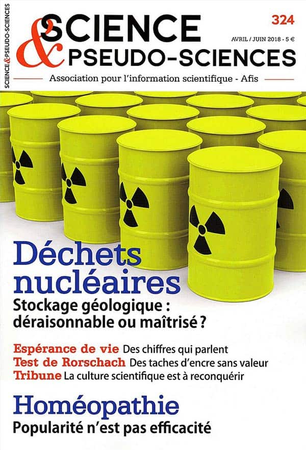 Couverture de la revue Science et Pseudo-sciences n° 324