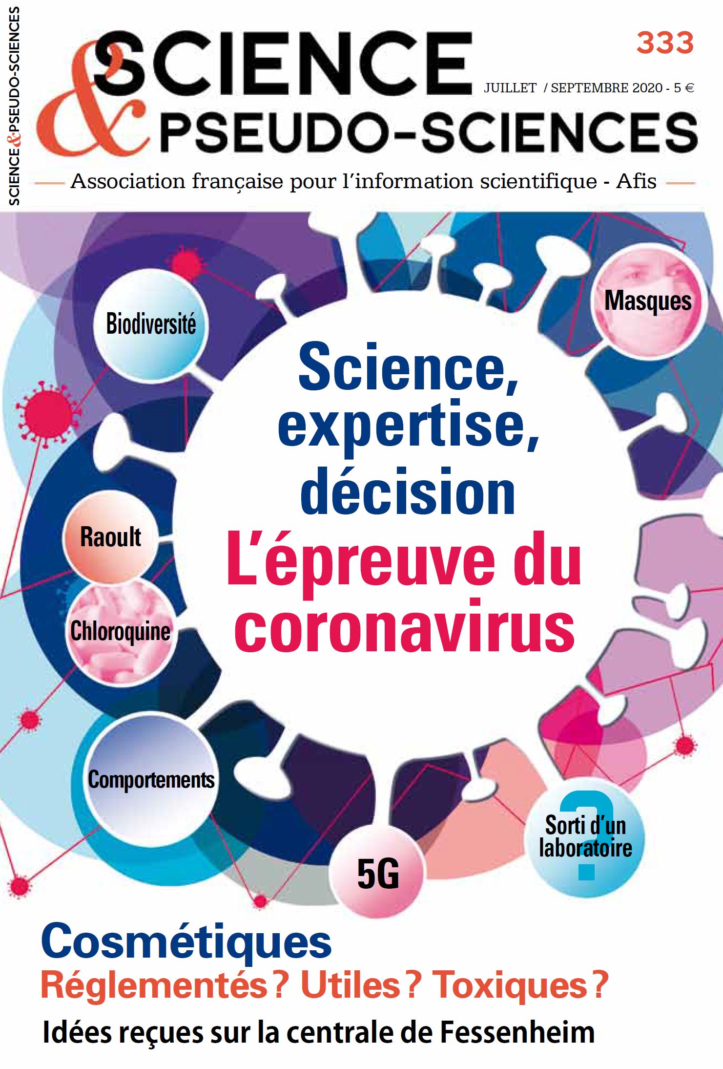 Couverture de la revue Science et Pseudo-sciences n° 333