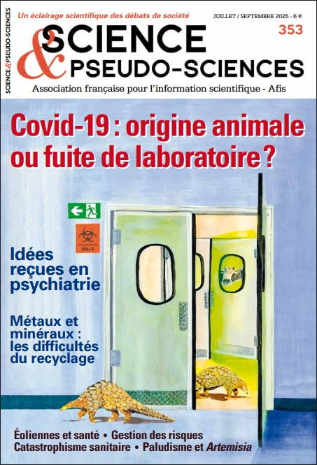 Couverture de la revue Science et Pseudo-sciences n° 353
