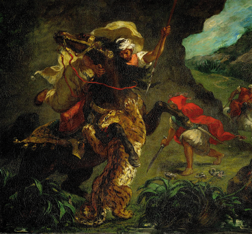 Eugène Delacroix (1798-1863), Chasse au tigre