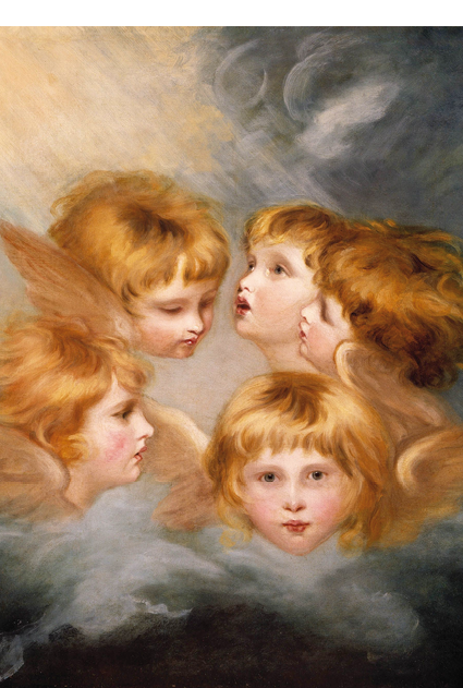 Têtes d’anges : Mlle Frances Gordon, Joshua Reynolds (1723-1792)