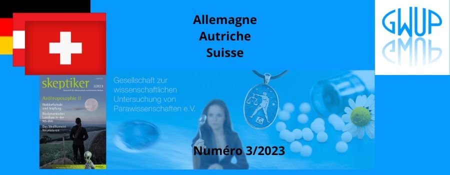 Sommaire de la revue Skeptiker - Année 2023 - n°3