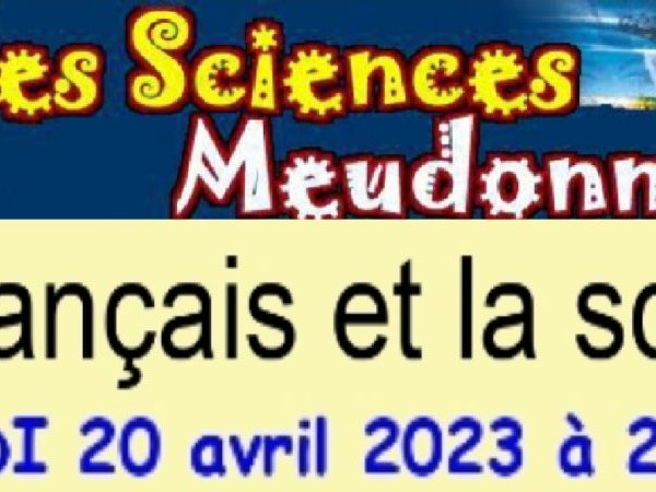 [Meudon - jeudi 20 avril 2023] Les Français et la science