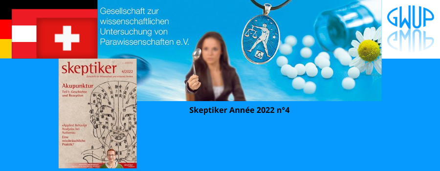 Sommaire de la revue Skeptiker - Année 2022 - n°4