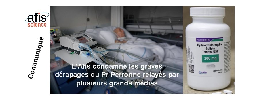 Covid-19 : l'Afis condamne les graves dérapages du Pr Perronne relayés par plusieurs grands médias
