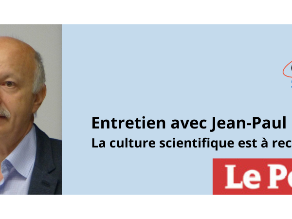 La culture scientifique est à reconquérir