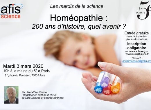 [Paris - 3 mars 2020] Homéopathie : 200 ans d'histoire, quel avenir ?