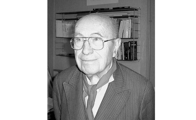 Michel Rouzé a 90 ans le 27 août 2000