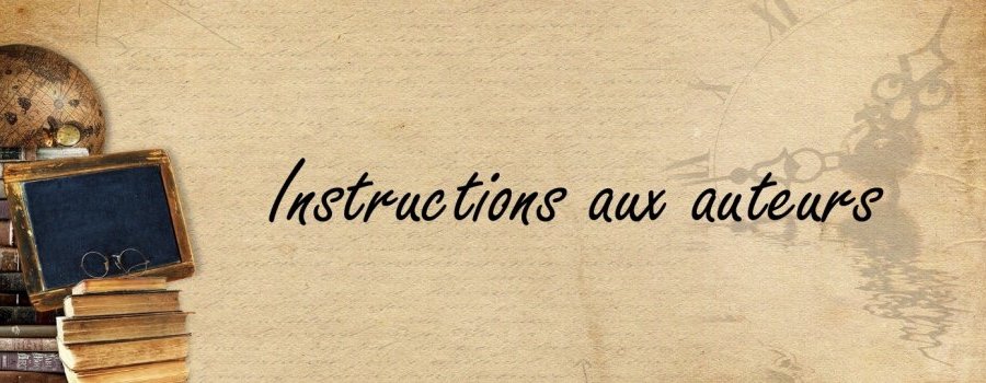 Les articles soumis à la rédaction