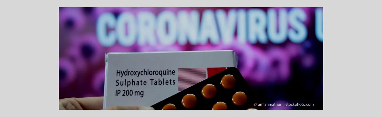 Utilisation de la chloroquine en virologie