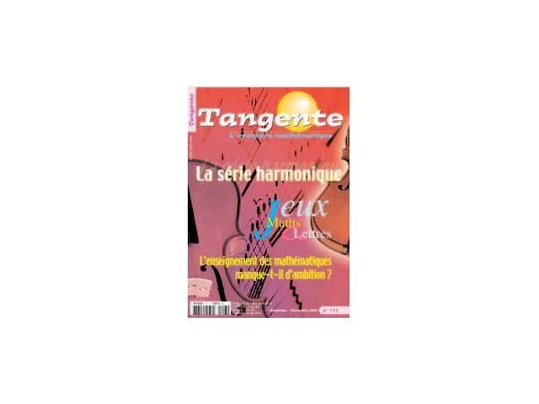 Pour mieux comprendre le monde, un magazine de… mathématiques !