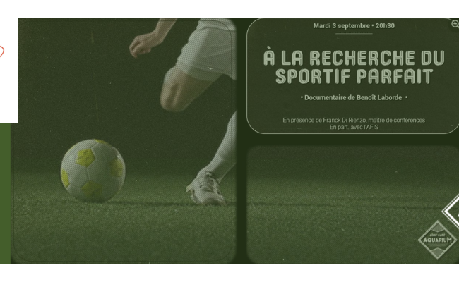 [Lyon - mardi 3 septembre 2024 à 20h30] À la recherche du sportif parfait • Un documentaire de Benoît Laborde