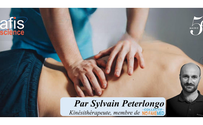 [Paris - jeudi 25 septembre 2025 à 19h00] Thérapies manuelles : où en est la science ? 