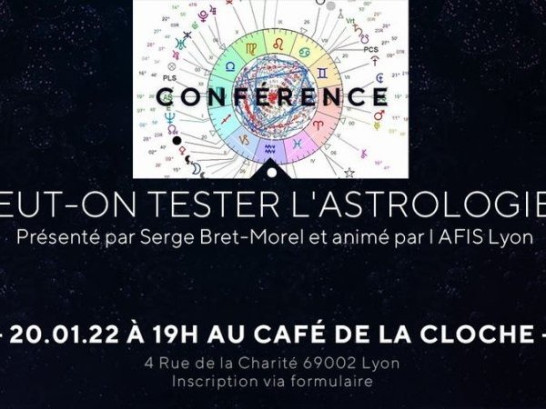 [Lyon - 20 janvier 2022] Peut-on tester l'astrologie ?