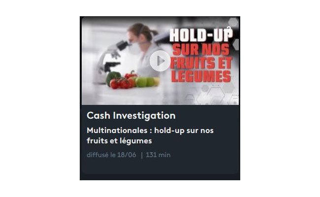 Retour sur « Cash Investigation : fruits et légumes »