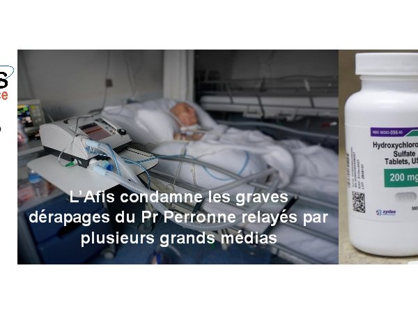 Covid-19 : l'Afis condamne les graves dérapages du Pr Perronne relayés par plusieurs grands médias