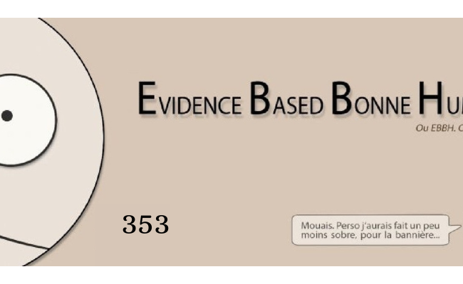 EVIDENCE BASED BONNE HUMEUR