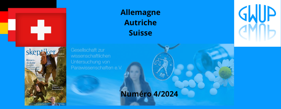 Sommaire de la revue Skeptiker - Année 2024 - n°4
