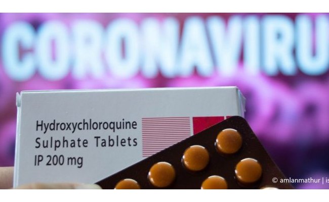 Utilisation de la chloroquine en virologie