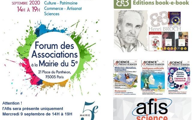 [Paris - 9 septembre 2020] L'Afis au forum des associations du 5e arrondissement