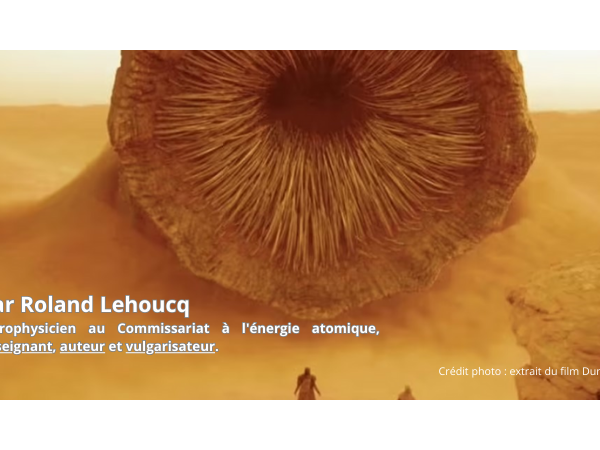 [Paris, le jeudi 23 mai 2024, 19h00] Dune - Exploration scientifique d'une planète univers
