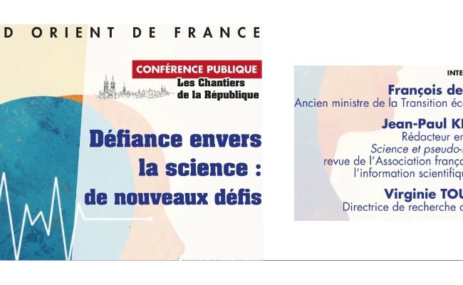 [Caen - 12 novembre 2026] Défiance envers la science : de nouveaux défis