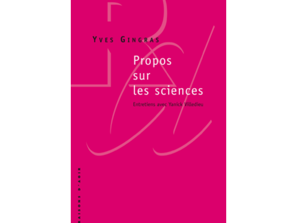 Propos sur les sciences