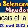 [Meudon - jeudi 20 avril 2023] Les Français et la science