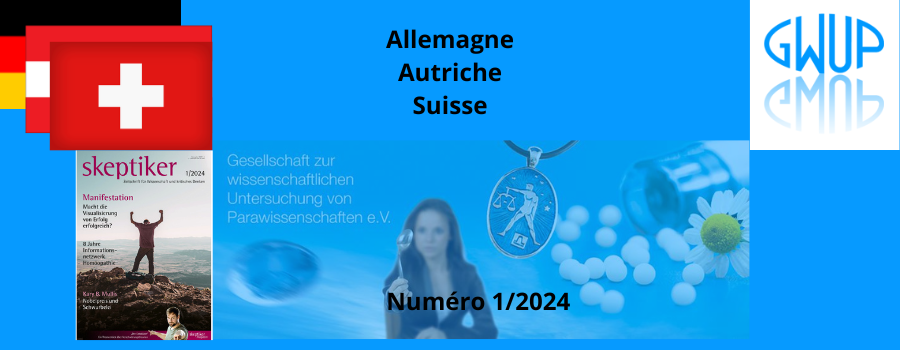 Sommaire de la revue Skeptiker - Année 2024 - n°1