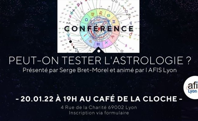 [Lyon - 20 janvier 2022] Peut-on tester l'astrologie ?