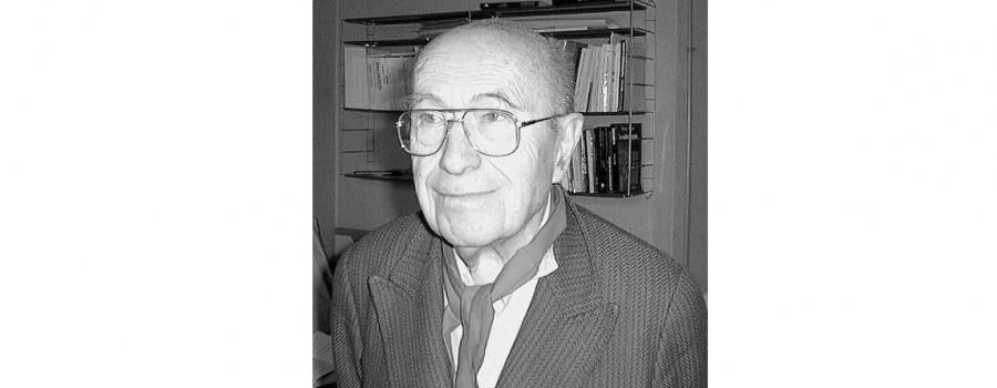 Michel Rouzé a 90 ans le 27 août 2000