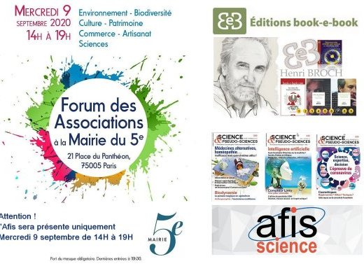 [Paris - 9 septembre 2020] L'Afis au forum des associations du 5e arrondissement