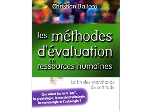 Les méthodes d'évaluation en ressources humaines